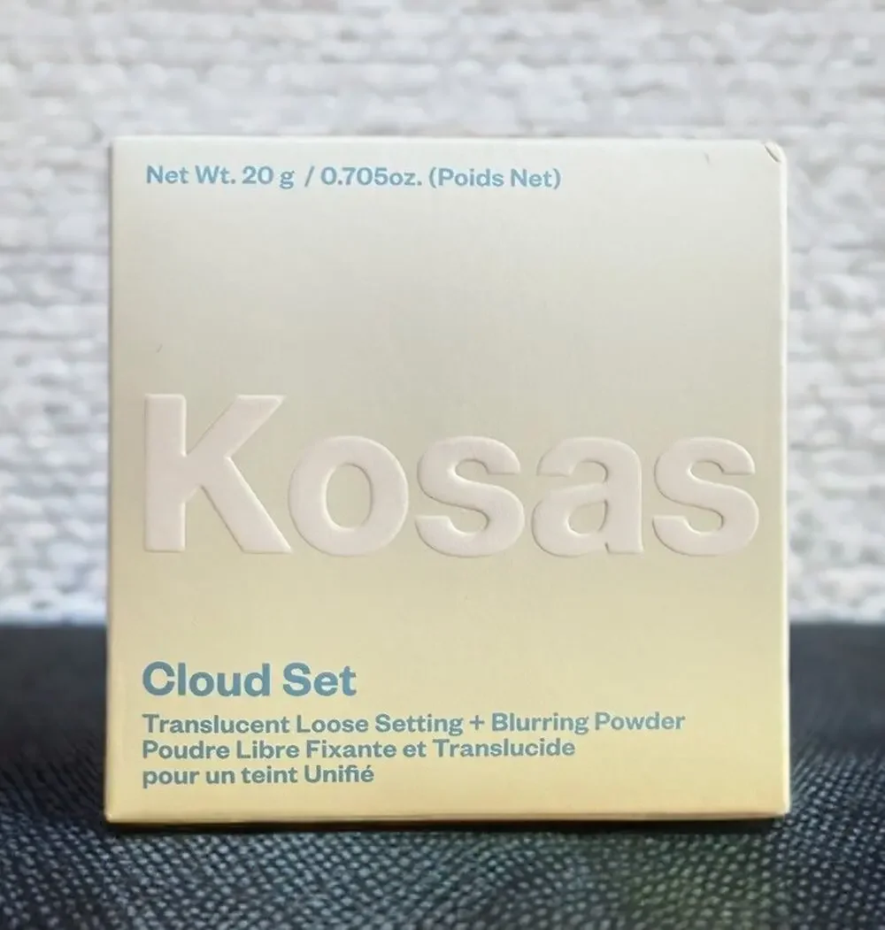 KOSAS Cloud Set Translucent Loose Setting Powder PEACHY TRANSLUCENT 20 g NIB